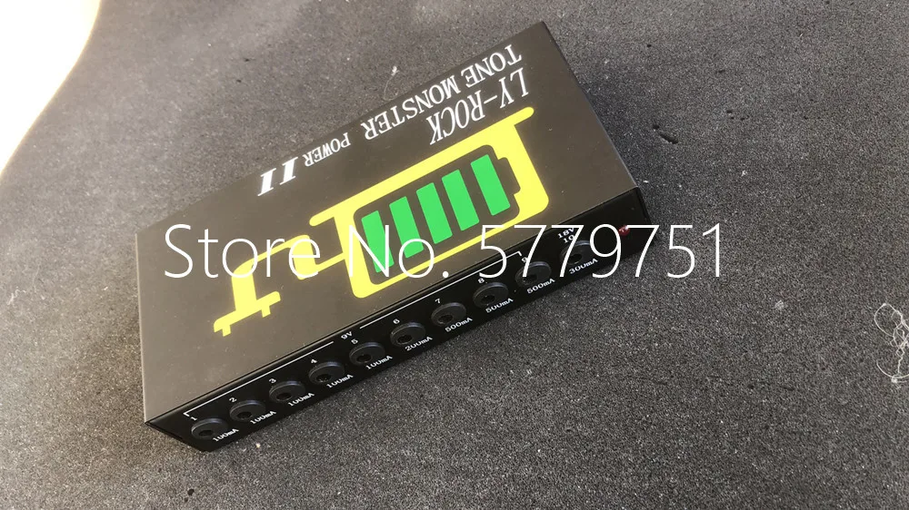 LY-ROCK тональный независимый 10-канальный Регулируемый блок питания Monster Power II для