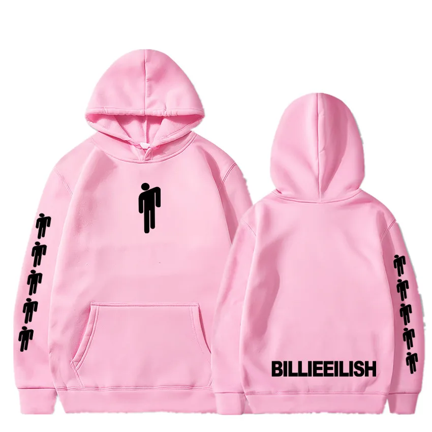 Новая мода принт американская певица Billie Eilish толстовки для мужчин и женщин Harajuku