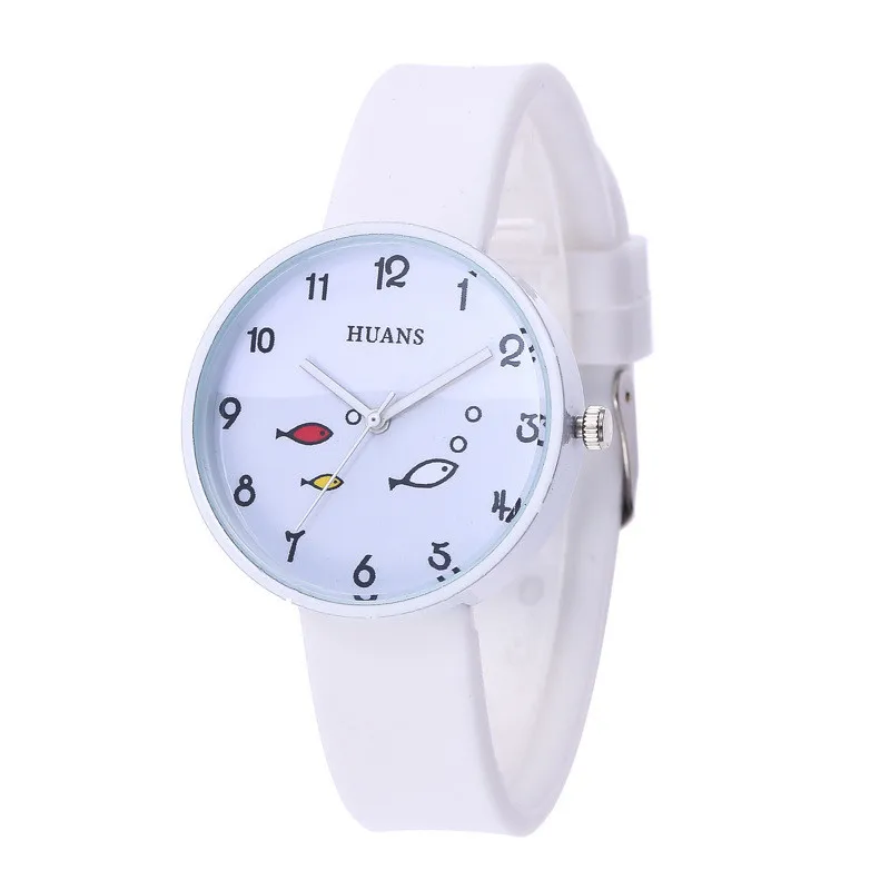 

Wholesale ! Fashion Trend Color Fish Dial Girls Students Children Watch 2020 New Version Casual Kids Boys Quartz Watches Clock