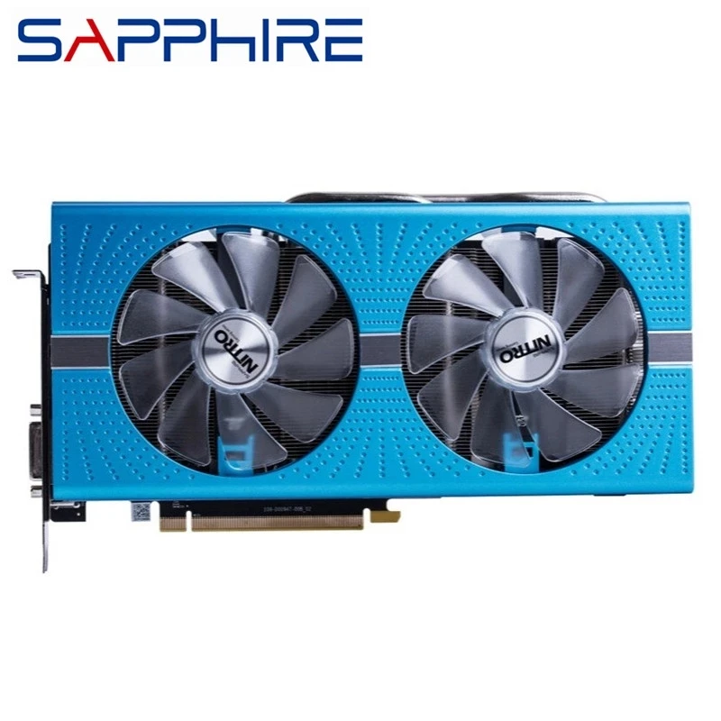Видеокарта ETH 29 + MH/s SAPPHIRE RX 590 580 8 Гб GPU Radeon RX580 RX590 GME Nitro AMD видеокарта для майнинга |