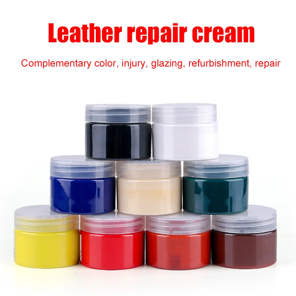 

50ml Polish Paint Care Car Seat Coat Scratch Remover Auto Scratch Leather Repair Tool Touch Up Liquid Interior Cleaner Accseeory