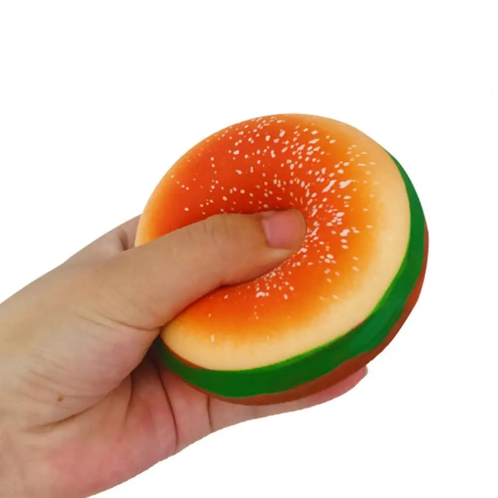 

Игрушка-Гамбургер сжимаемая медленно восстанавливающая форму, Ароматизированная