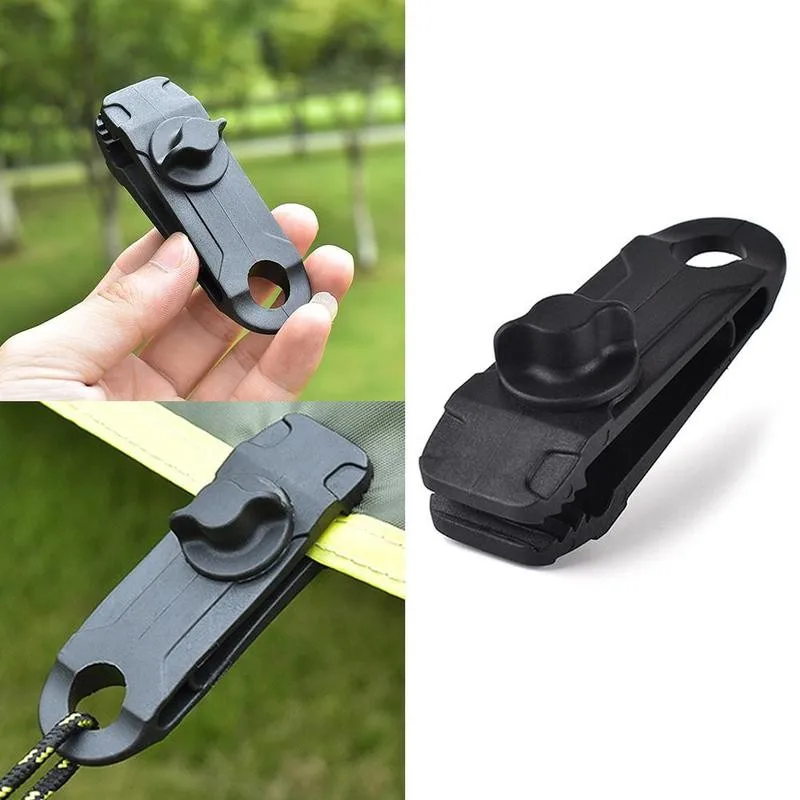 1/2/4 шт. Мощность сцепление палатка клип Heavy Duty ветрозащитный зажим для тента