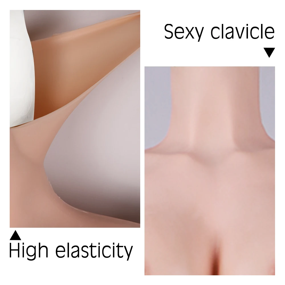 C чашка Силиконовая грудь пластина реалистичные формы сосков груди влагалище