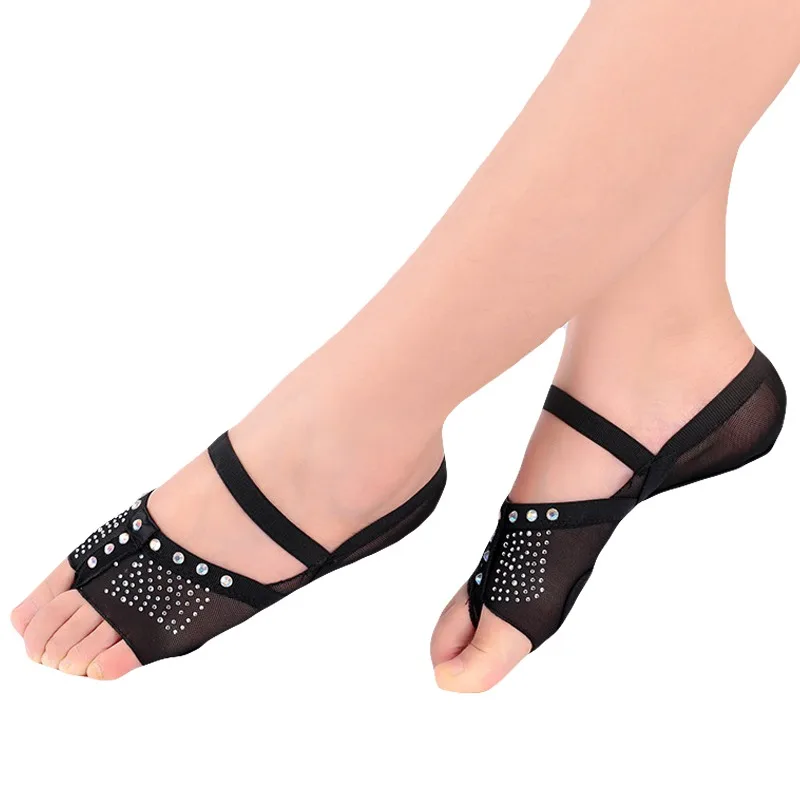 Женские Балетные танцевальные носки танцевальная обувь для танца живота