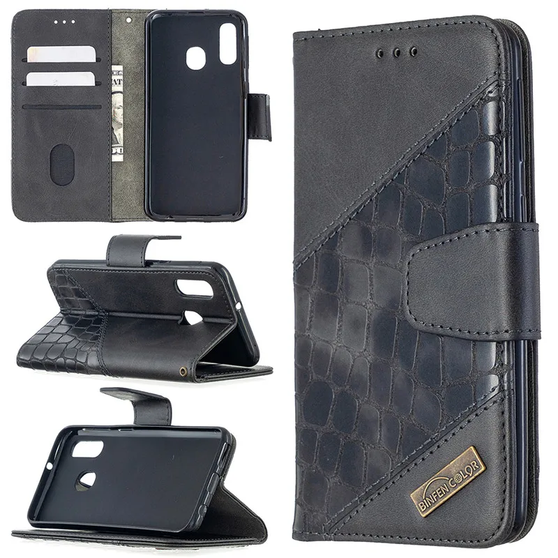 

New Wallet Flip Case For Samsung A40 Cover sFor Samsung Galaxy A40 A 40 A405F A405 Case Magnetic Leather Phone GalaxyA40 Bags