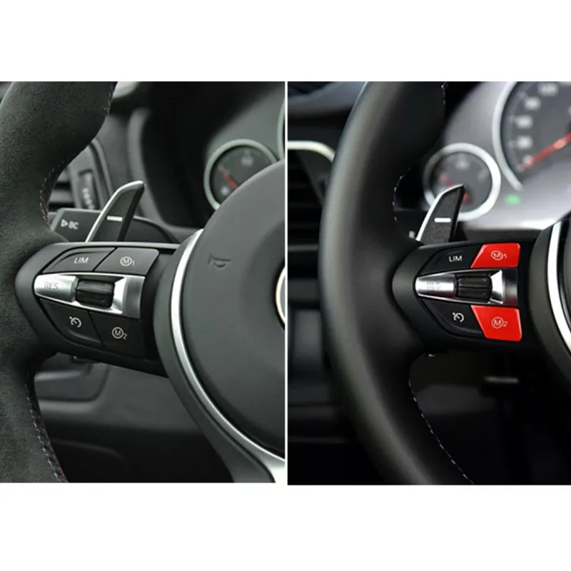 Кнопка переключения на рулевое колесо автомобиля M1 M2 и кнопка запуска двигателя