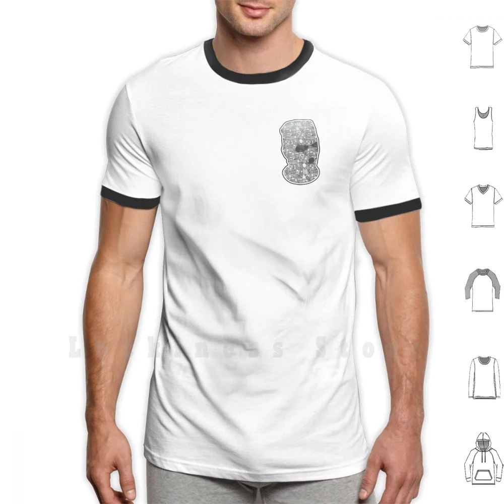 Малаа маска футболка DIY 100% хлопок 6xl малаа нет выкупа Tchami Калифорнийский флаг Asot