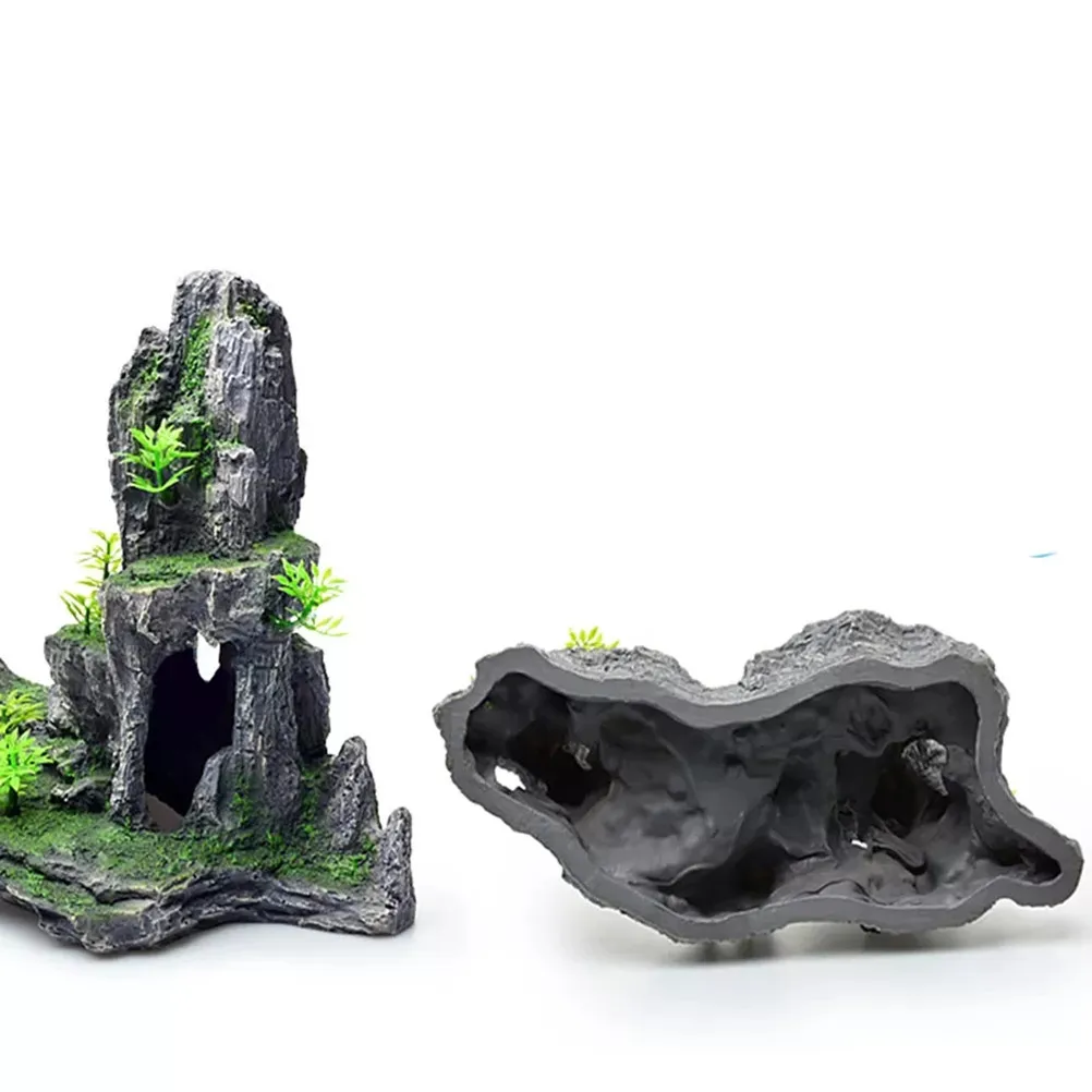 Аквариумное украшение в виде рокера искусственная смола Искусственный ландшафт