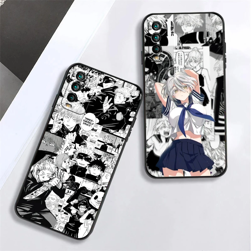 cartoon pictures phone case for xiaomi redmi note 9 10 pro max 5g 9t 9 9i 9at 9a 9c 10s soft funda hot anime cases back cover free global shipping