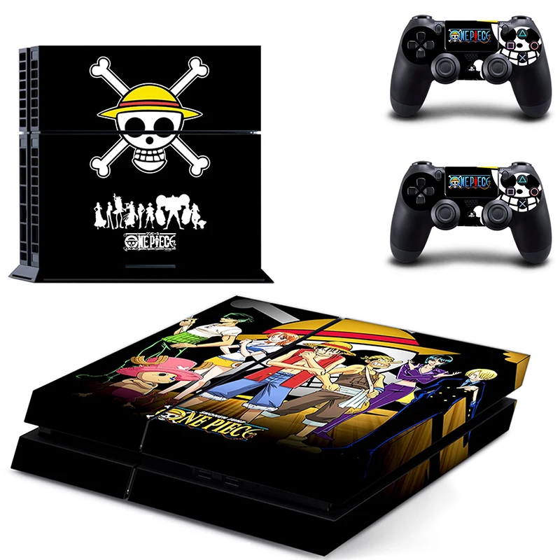 HOMEREALLY наклейка для PS4 Аниме one piece наклейка крышка для Playstation 4 защитная наклейка контроллер и консоль кожи PS4 аксессуар