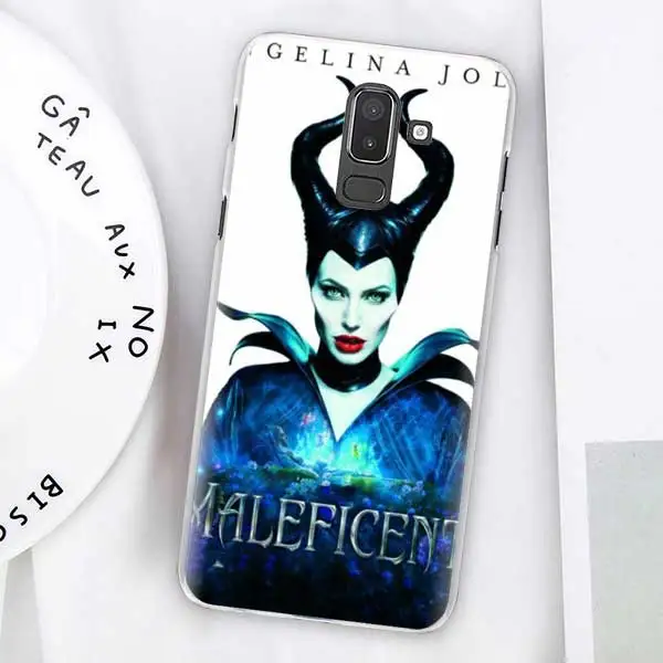 05 Чехлы Angelina Jolie Maleficent для samsung Galaxy J4 Plus J6 Plus J8 J3 J5 J7 J5 Prime жесткий чехол - Color: 05