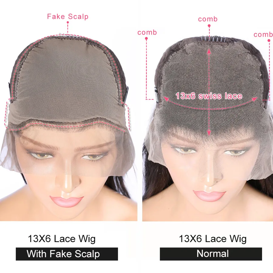 Парики из искусственных волос на волосистой основе 13х6 парик натуральных кружеве