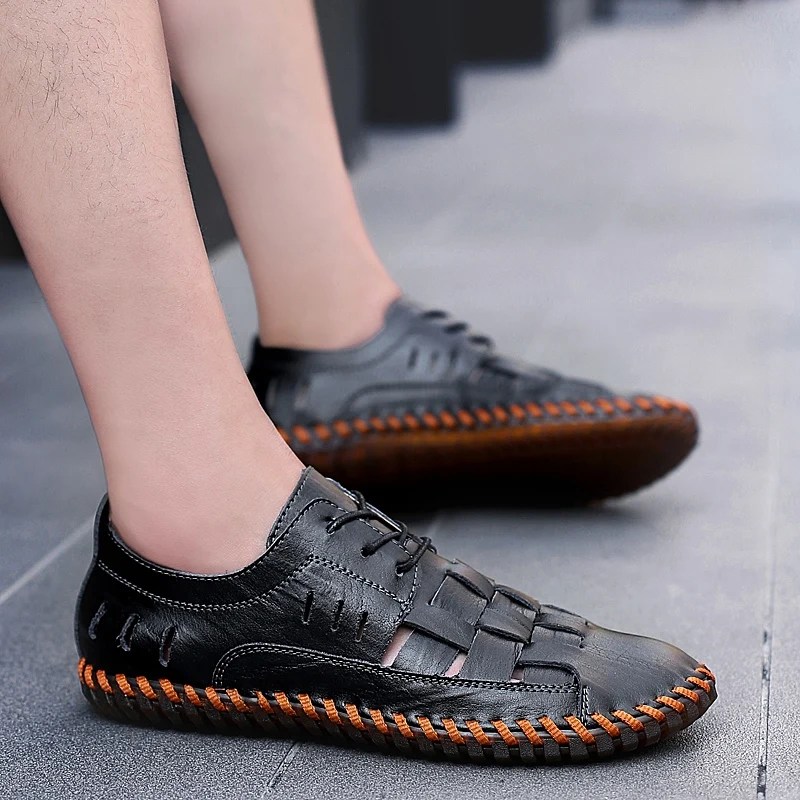 

Summer Work Shoes Man Sandals 2019 Summer Men's Sneakers Breathable Zomer Schoenen Mannen Men Male Shoes Beach Casual