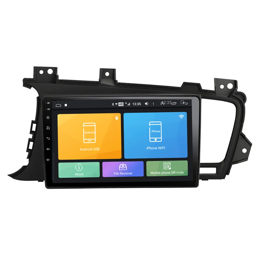 10.2 дюймов android gps навигация для KIA Optima K5 dvd мультимедиа плеер стерео с Wifi Bluetooth