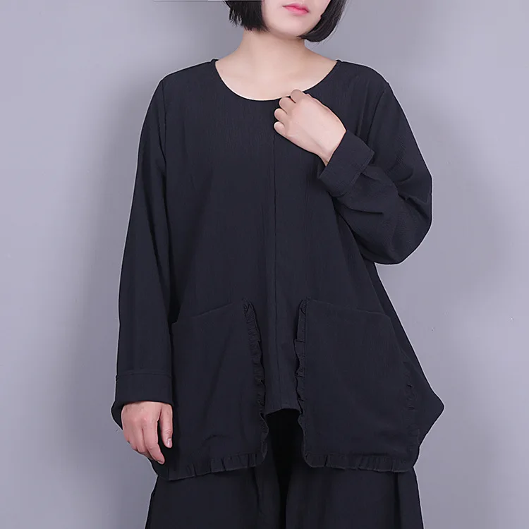 

IEQJ 2021 new summer fashion women clothes round neck batwing sleeves loose pullover big size Sweatshirt female top WP71702