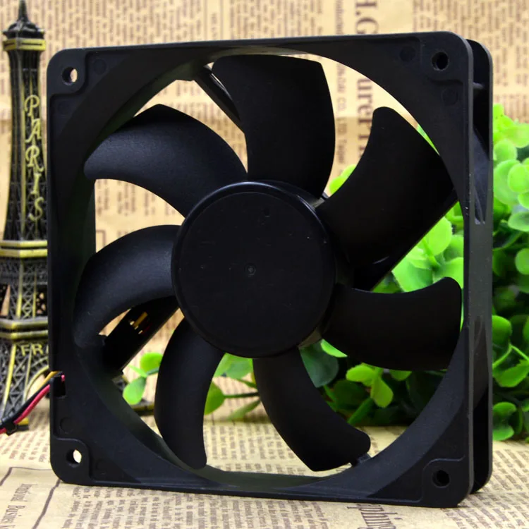 

Taiwan Bay Gulf 12025 12CM GD241225HB 24V 6.72W 3-Wire Cooling Fan