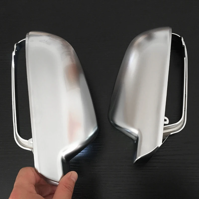 

Rearview Mirror Shell Is Suitable ForAudi A4LA5A3 Modified RS4S5S3 Electroplated Silver Mirror Shell Mirror Shell