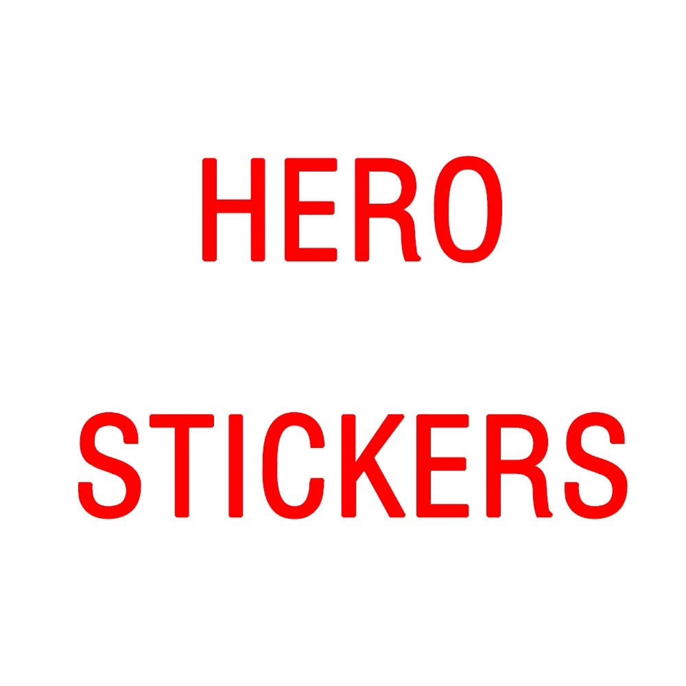

35PCS Hero Stickers