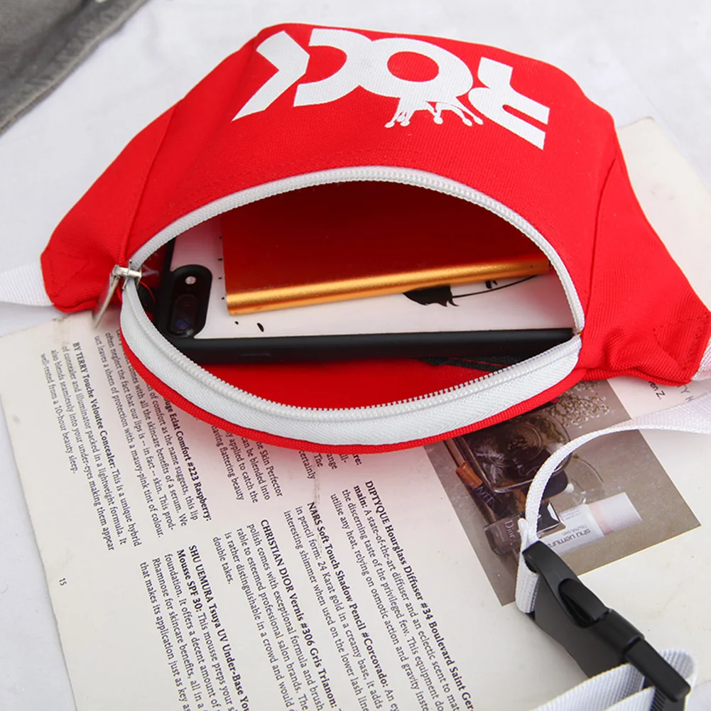 Детская поясная сумка для маленьких девочек детская модная однотонная нагрудная