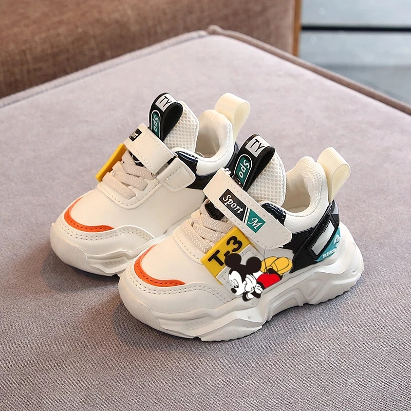 

Disney Mickey children's sports shoes girls boys 2021 spring new boys old shoes baby toddler casual shoes