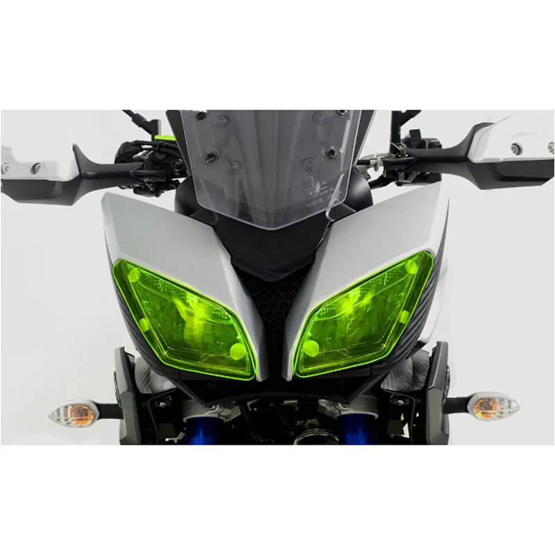 

For YAMAHA MT09 Tracer 2016 2017 2018 2019 Motorcycle Accessories Front Headlight Screen Guard Lens Cover Shield Protector