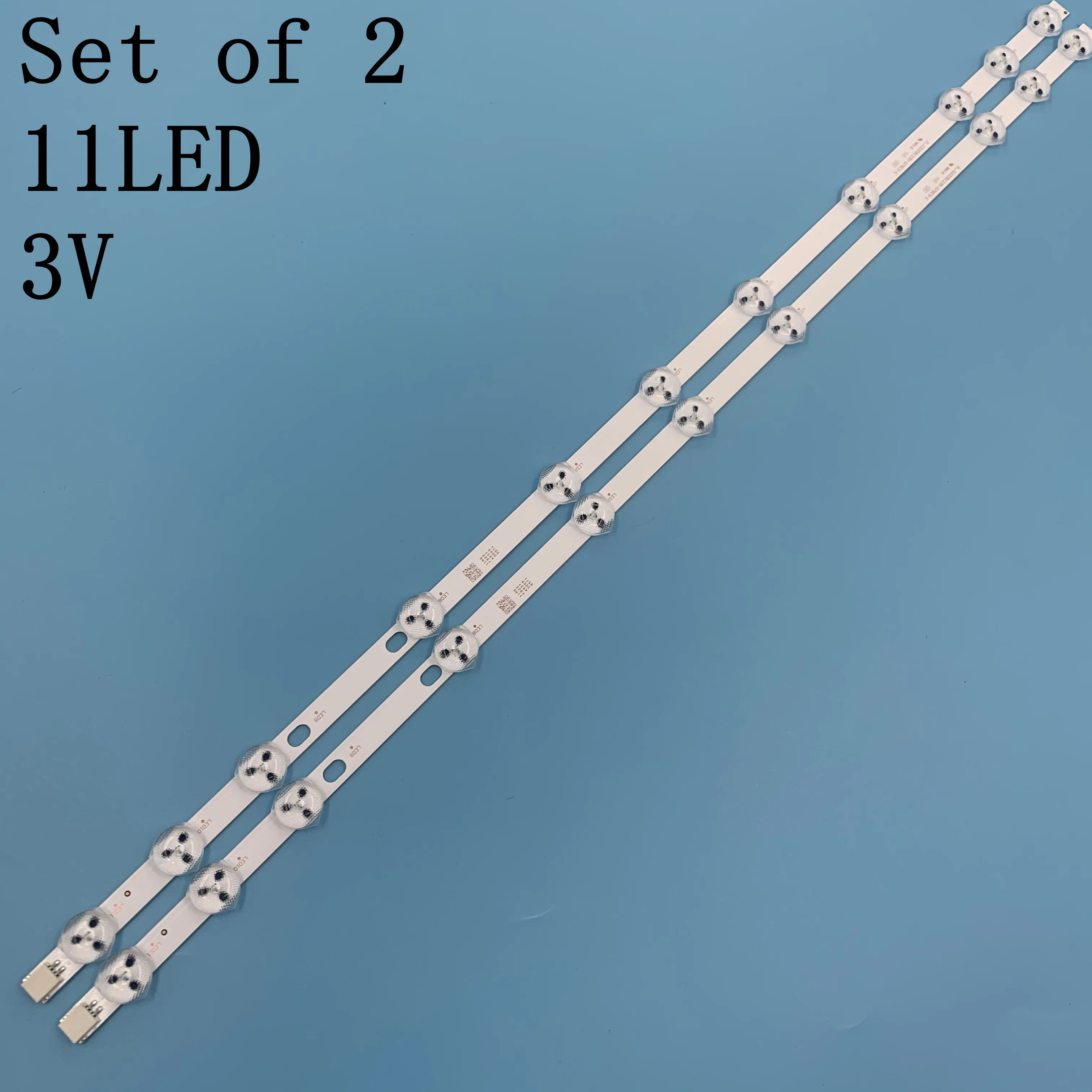 11 светодиодных лент для подсветки TELEFUNKEN TE32182B29C10 32TLKD LED SMART 32XT3000DM комплект полос ТВ