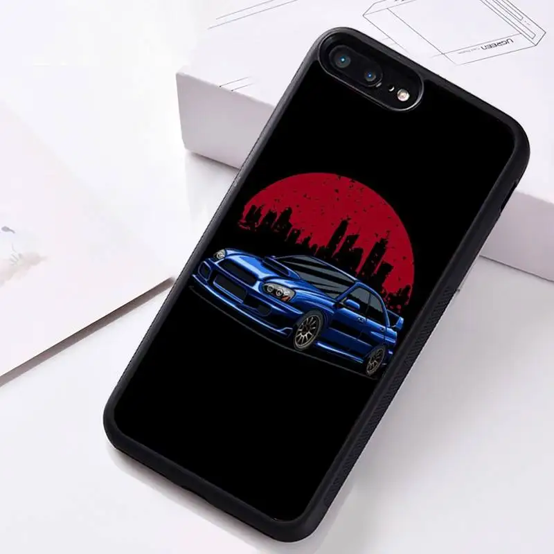 

Japanese drift sports car Phone Case Rubber For iphone 12 11 Pro Max Mini XS Max 8 7 6 6S Plus X 5S SE 2020 XR cover