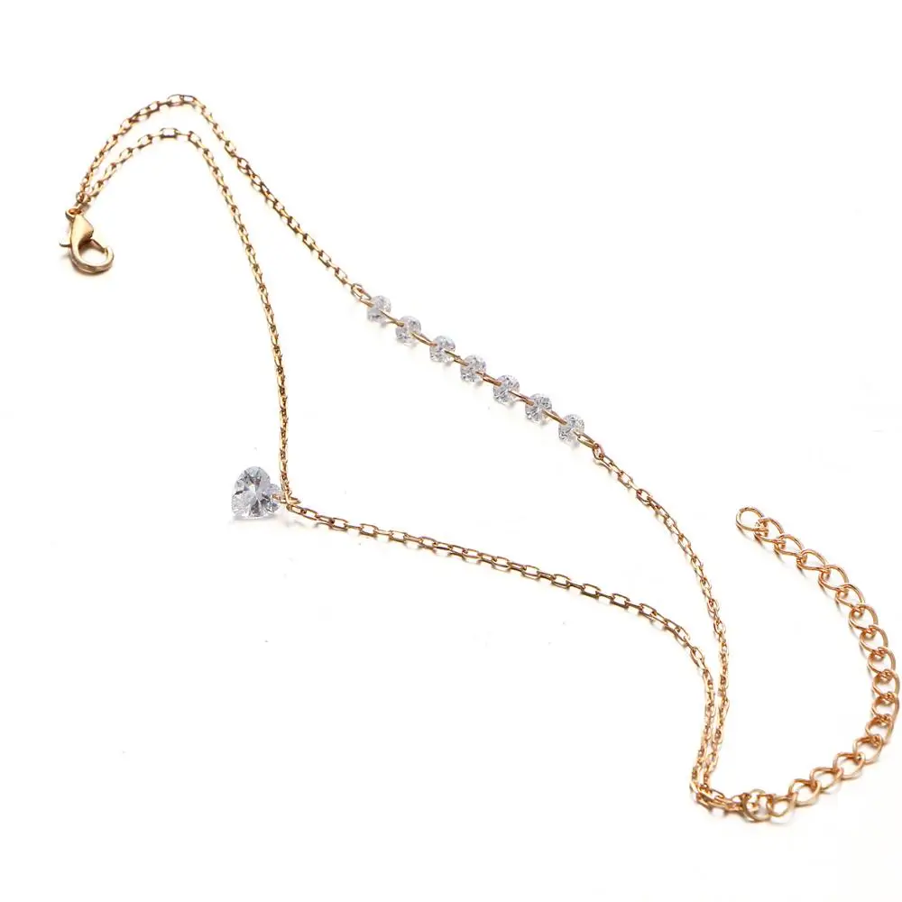 Браслеты-цепочки в европейском и американском стиле женские простые