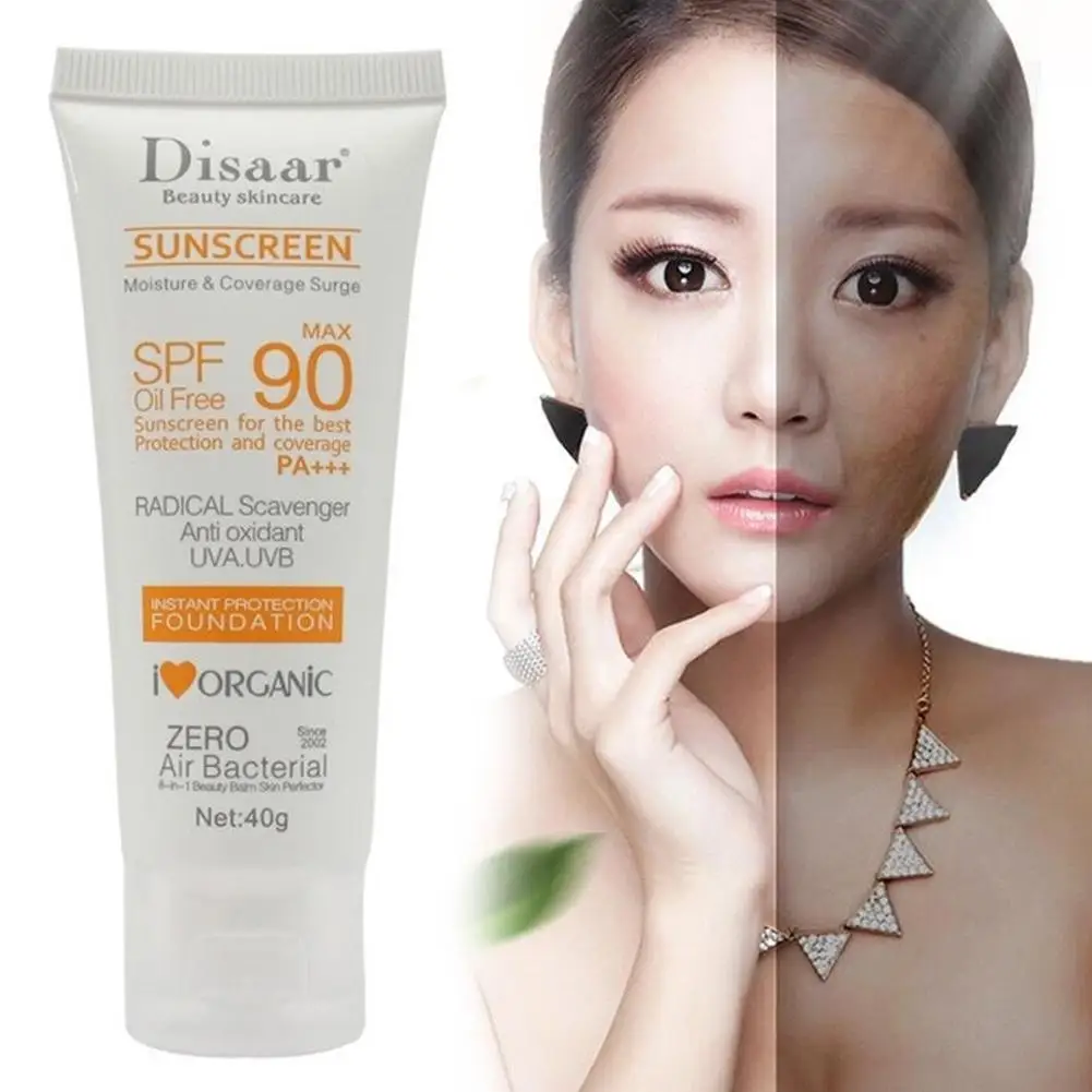 Солнцезащитный отбеливающий крем для тела SPF 90 увлажняющий солнцезащитный