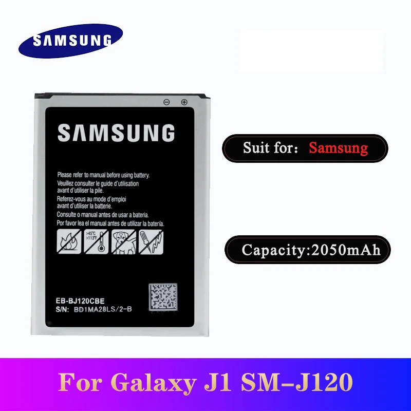 5 шт./лот аккумулятор для Samsung Galaxy J1 2016 Edition версия J120F Express 3 J120A J120T J120|Аккумуляторы