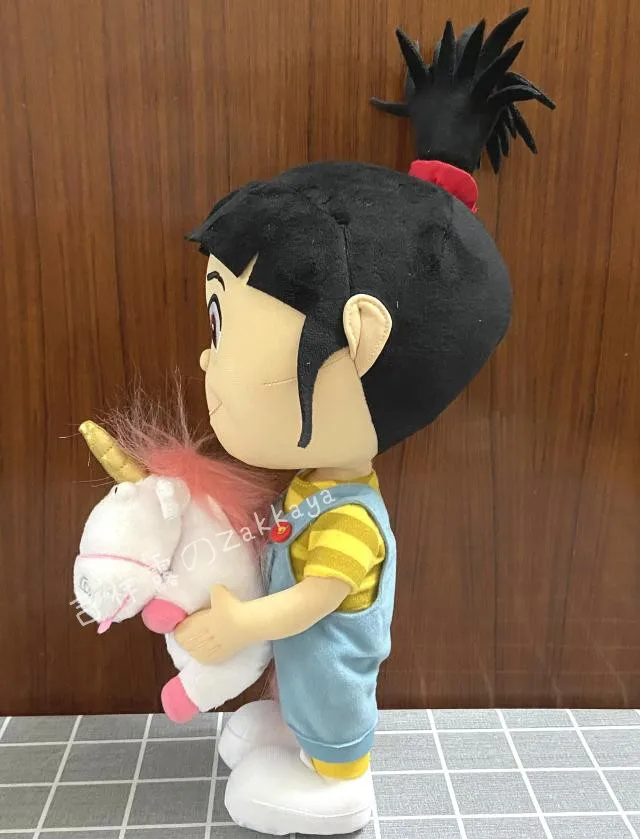 Новинка маленькая девочка Агнесс с пушистым единорогом плюшевая кукла игрушка 42