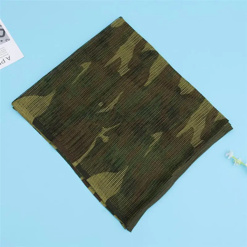 Камуфляжный сетчатый шарф с защитой от ветра и песка | Спорт развлечения
