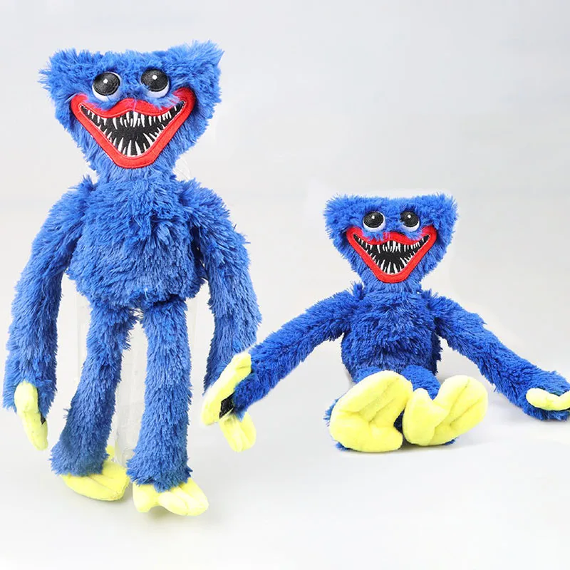 

40cm Huggy Wuggy Plush Doll Poppy Playtime Game Peripheral Soft Stuffed Toy For Children Christmas Gift Horror Plush Toy