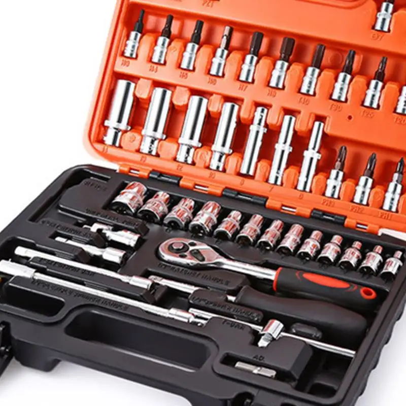 53 шт Автомобильный Комбинации инструмент для шлица звездочка Набор торцевых