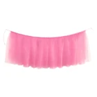 Аксессуары домашний текстиль Детский праздник Декор банкет свадьба гостиница пачка Тюль легкая скатерть полиэстер практичная