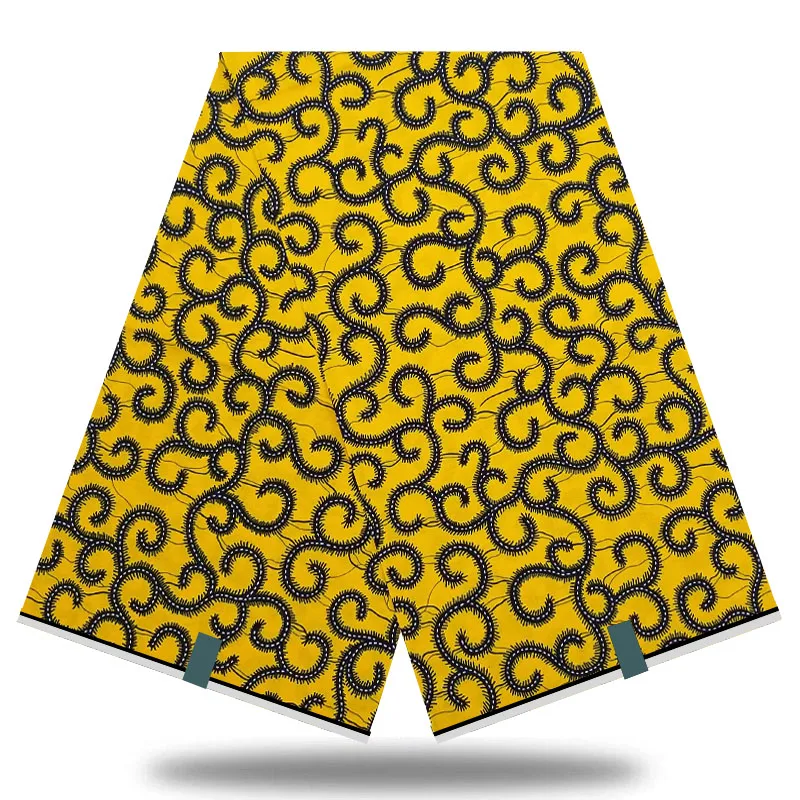 2021 новейший дизайн африканская настоящая восковая ткань воск принты красивая в