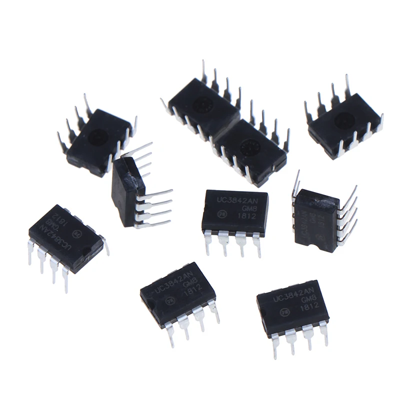 10 шт. UC3842AN оригинальный IC DIP-8 регулирующий тип тока широтно-импульсная модуляция |