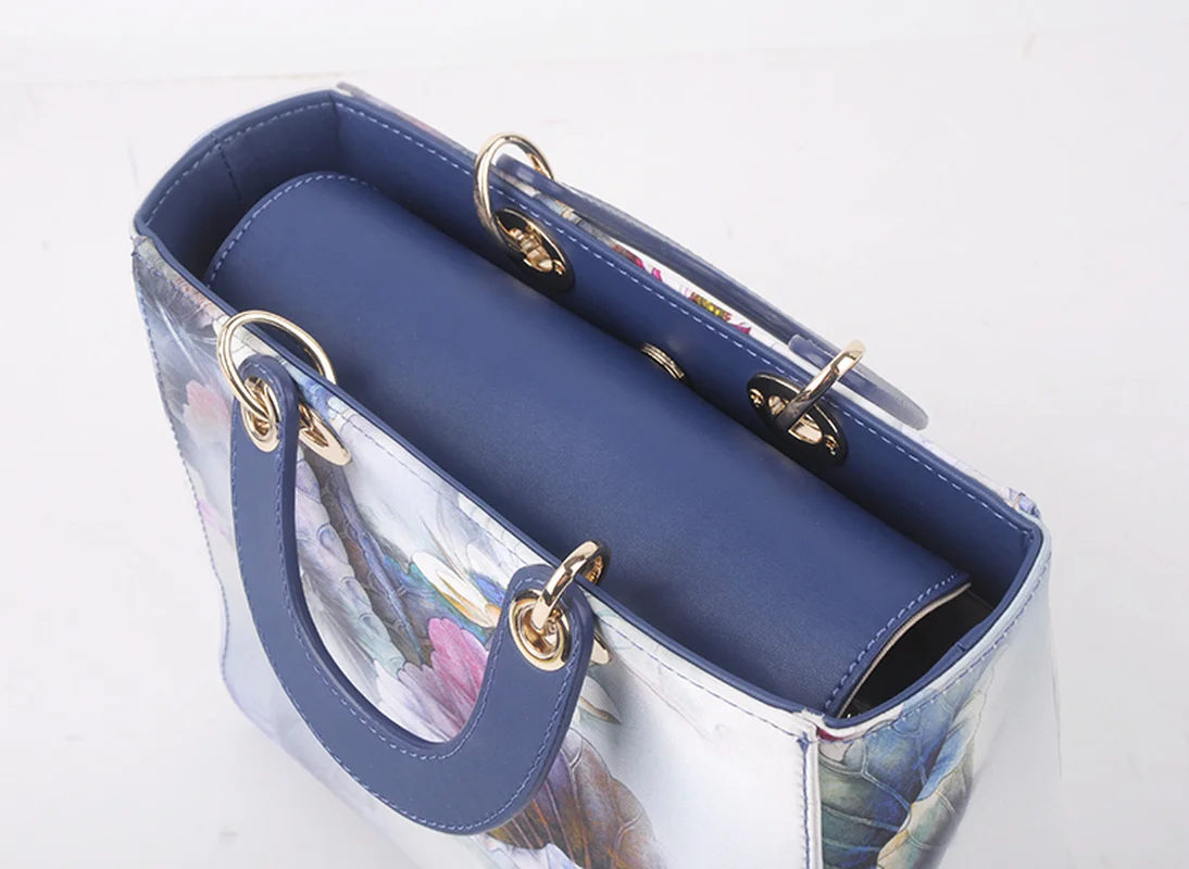 

Belvah Sac De Luxe Femme High Quality Silk Lady Fashion Casual Classic Handbag Multicolor Versatile Top-Handle Bags Travel Tote