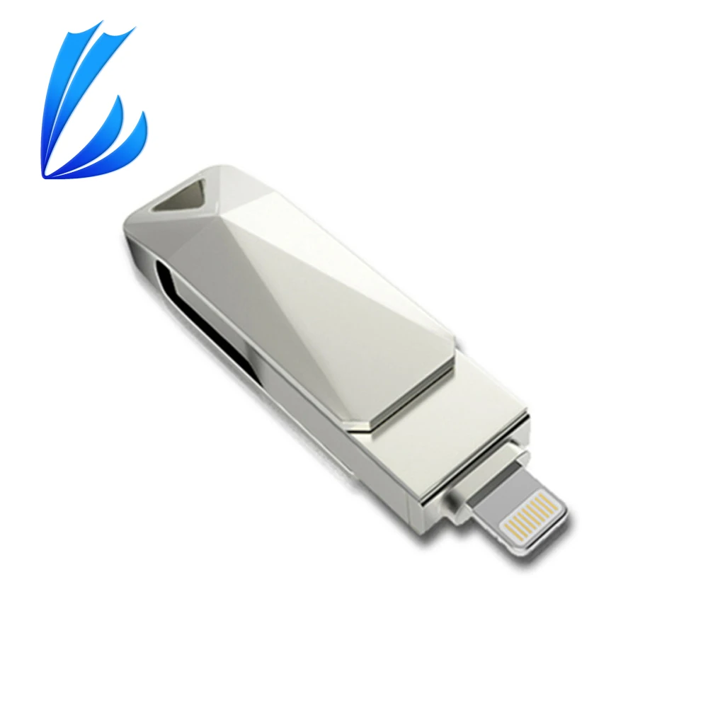 USB-флешка 128 ГБ 64 для iPhone флеш-память флешка OTG 16 мини-флеш-накопитель USB iOS iPad Android ПК
