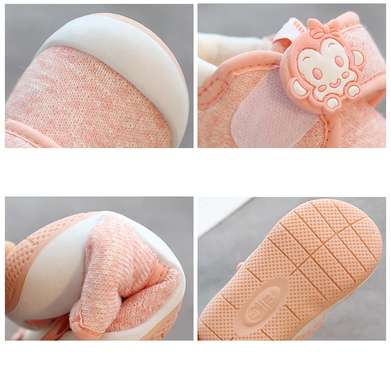 Повседневная обувь для маленьких мальчиков и девочек на мягкой нескользящей