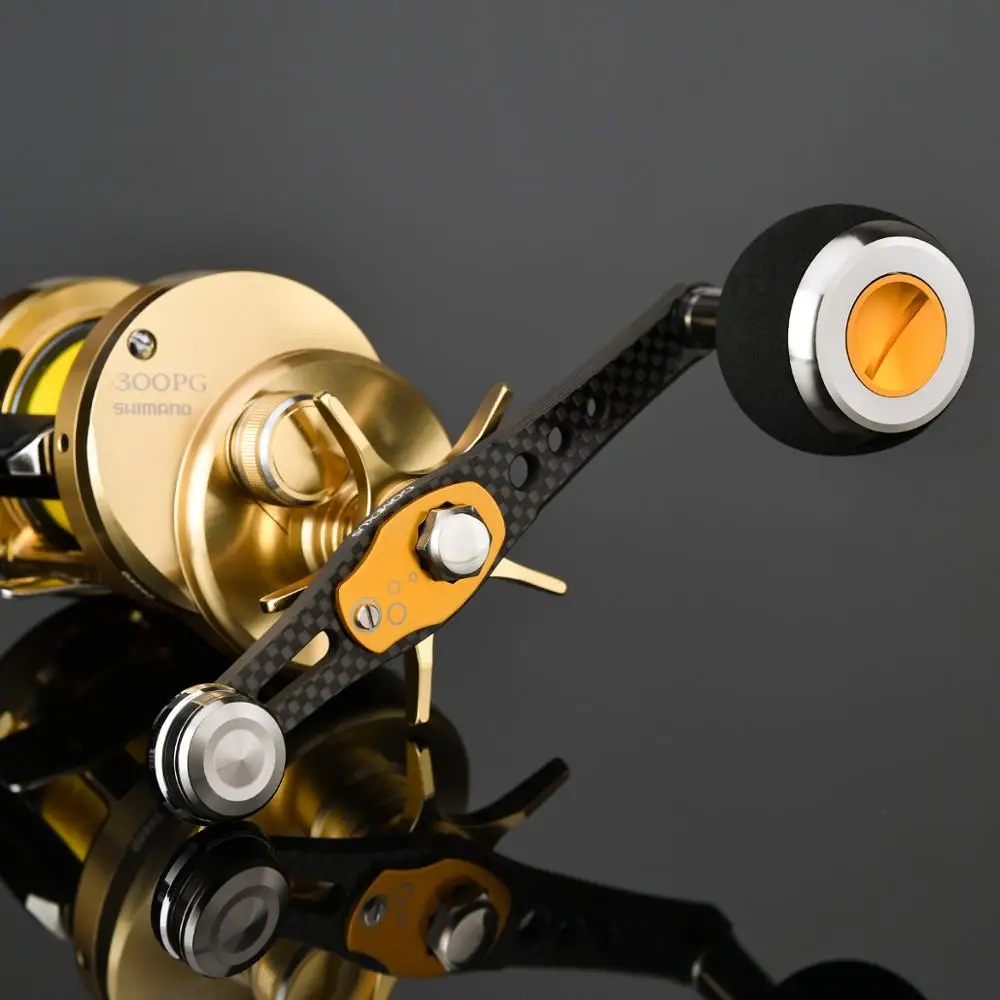 Gomexus приманка литье Мощность Баланс углеродная ручка для Shimano Daiwa Abu используется
