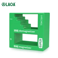 laoa magnetizer demagnetizer tool green screwdriver bits magnetic pick up tool screwdriver magnetic degaussing