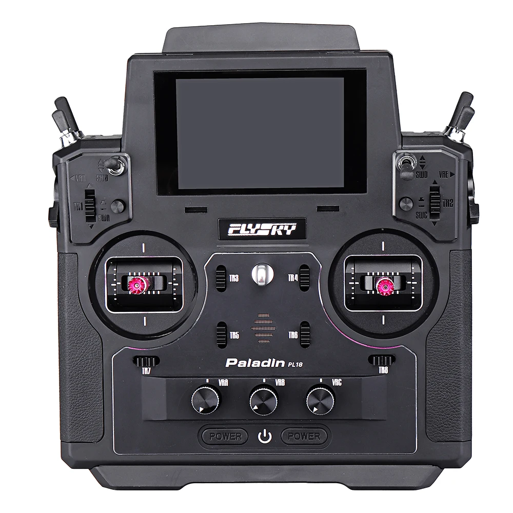 Flysky FS-PL18 PL18 Paladin 2,4 г 18CH радио передатчик FS-FTr10 приемник HVGA 3.5in TFT сенсорный экран для RC FPV беспилотный самолёт