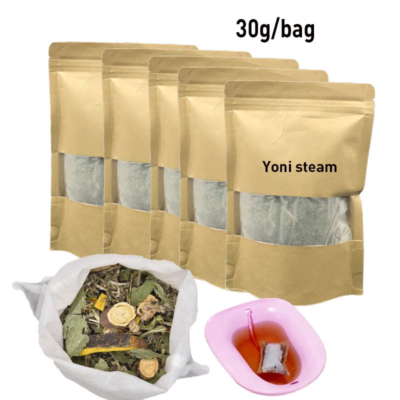 

Chinese Herbs Detox Steam Bath Seat Vaginal Clean Douche Yoni SPA Feminine Hygiene Tampon Douche Sterilization Herbal