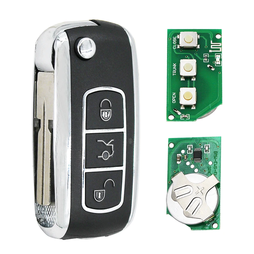 Дистанционный ключ с 3 кнопками умный Автомобильный для Bentley Style BMW 5 7 серии E38 E39 E46