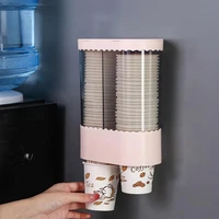 2021 new dispenser automatically drop cup remover disposable cup plastic cup paper cup water dispenser cup holder home supplies