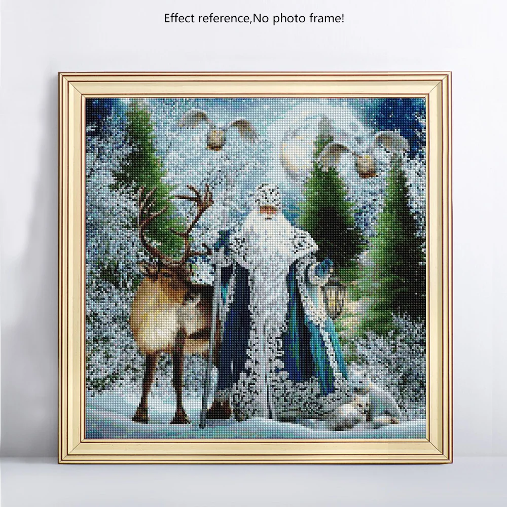 EverShine новый DIY алмазная вышивка рождество картины 5d алмаз живопись полная круглый