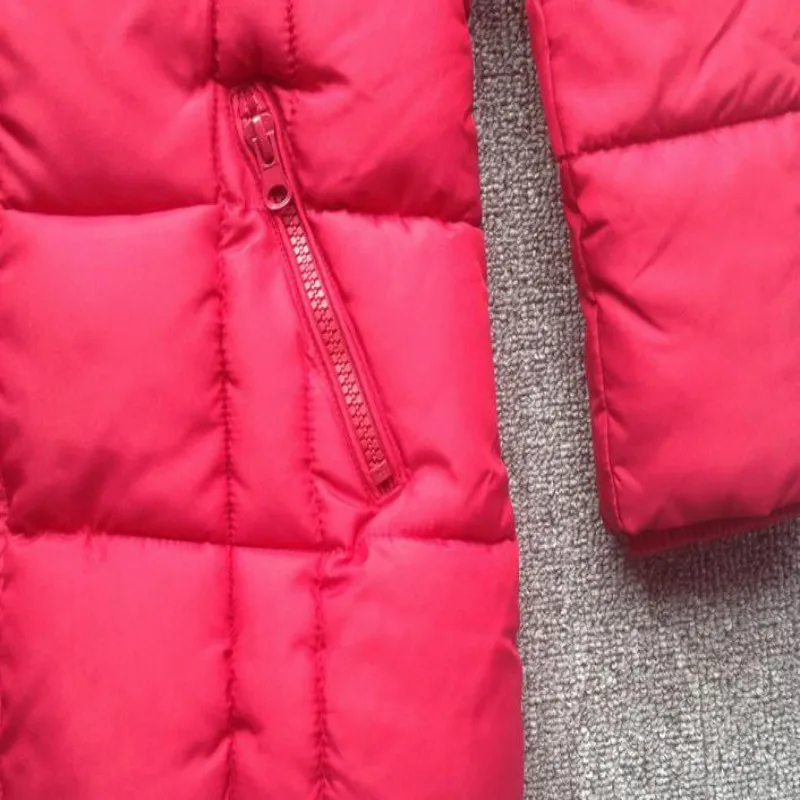 

High Quality Girls Autumn And Winter Thick Warm Rainproof Windproof Jacket 120--150cm Outdoor Top Kids Clothes