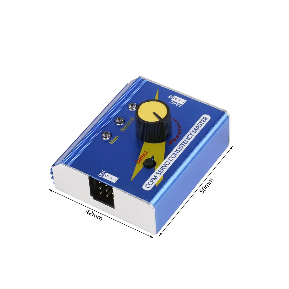 

1pcs Professional Motor Servo Tester Electronic Speed Controller Checker Master For RC Plane Car Boat RC Servo Tester